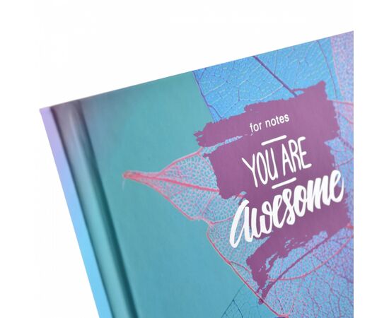 Блокнот Yes 150 * 150/64 л "Leaves" лінія (151512), зображення 3 Блокнот Yes 150 * 150/64 л "Leaves" лінія (151512), зображення 3