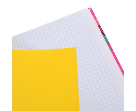 Блокнот Yes 200 * 200/64 л "Tropical vibes" клітина (151534), зображення 3 Блокнот Yes 200 * 200/64 л "Tropical vibes" клітина (151534), зображення 3