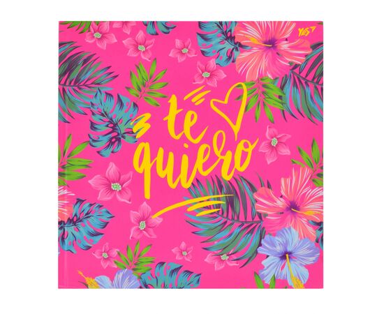 Блокнот Yes 200 * 200/64 л "Tropical vibes" клітина (151534)