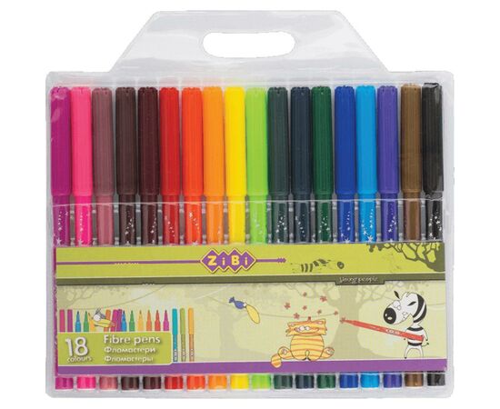 Фломастеры ZiBi 18 colors (ZB.2803)