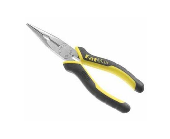 Плоскогубці Stanley FatMax удлин. полукругл. губки L=200мм. (0-89-870)