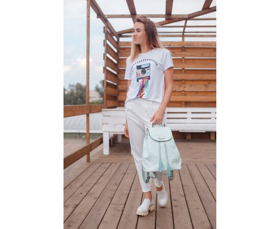 Рюкзак школьный Yes YW-25 мятный (555874), изображение 6 Рюкзак школьный Yes YW-25 мятный (555874), изображение 6