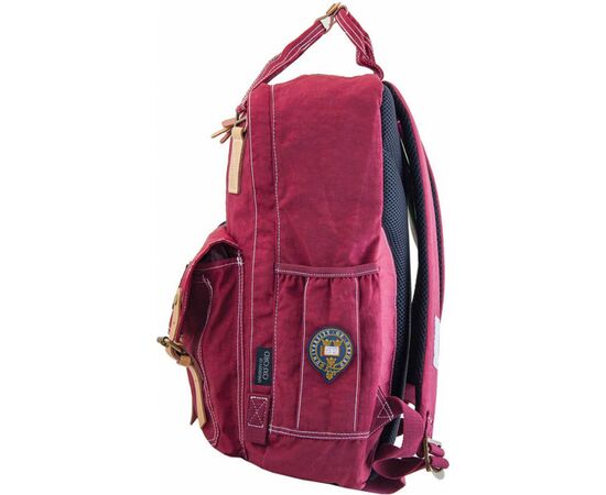 Рюкзак школьный Yes OX 195 бордовый (554020), изображение 3 Рюкзак школьный Yes OX 195 бордовый (554020), изображение 3