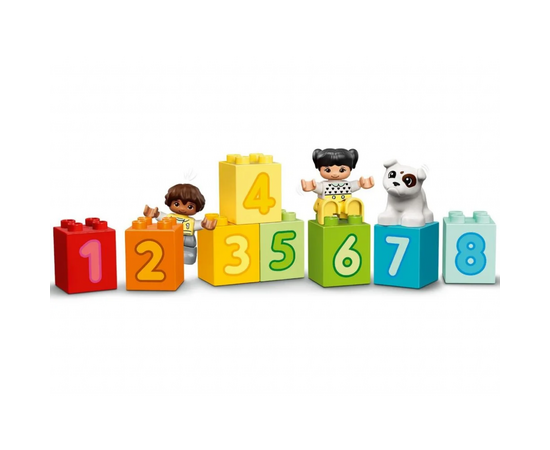 Конструктор LEGO Duplo Поезд с цифрами учимся считать 23 детали (10954), изображение 5 Конструктор LEGO Duplo Поезд с цифрами учимся считать 23 детали (10954), изображение 5
