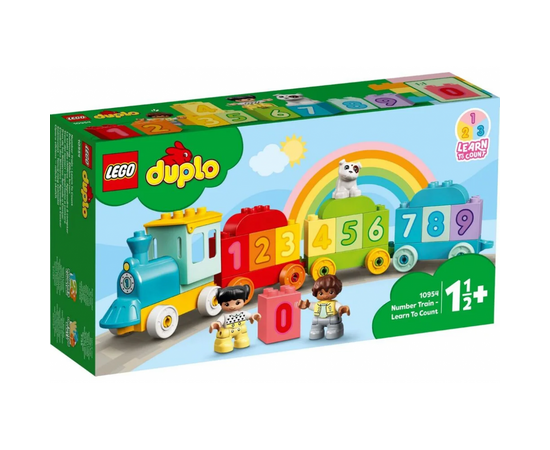 Конструктор LEGO Duplo Поезд с цифрами учимся считать 23 детали (10954)