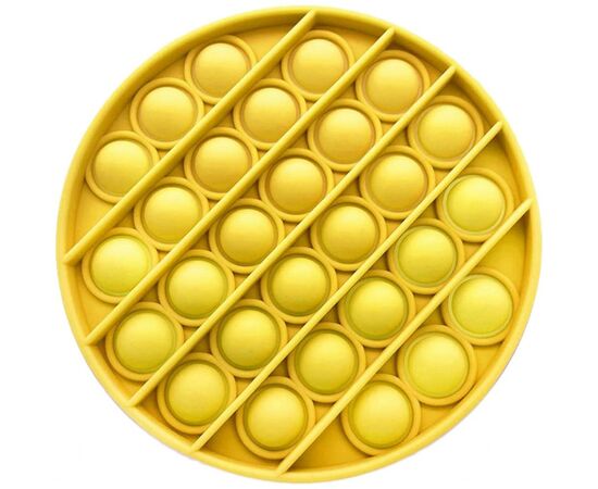 Антистресс Sibelly антистресс Pop It Mono Circle Yellow (SB-PPIT-CRCL-YL)
