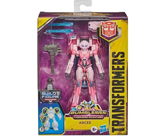 Трансформер Hasbro Transformers Кібервсесвіт Делюкс ARCEE (E7053_E7104), зображення 4 Трансформер Hasbro Transformers Кібервсесвіт Делюкс ARCEE (E7053_E7104), зображення 4