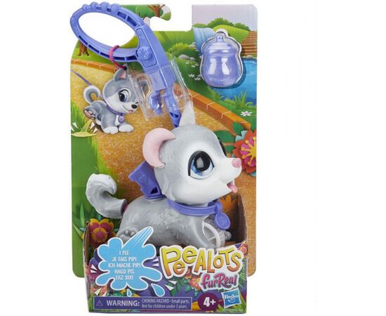 Интерактивная игрушка Hasbro FurReal Friends Peealots Щенок хаски (E8932_E8953), изображение 3 Интерактивная игрушка Hasbro FurReal Friends Peealots Щенок хаски (E8932_E8953), изображение 3