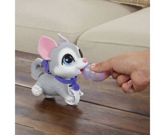 Интерактивная игрушка Hasbro FurReal Friends Peealots Щенок хаски (E8932_E8953), изображение 4 Интерактивная игрушка Hasbro FurReal Friends Peealots Щенок хаски (E8932_E8953), изображение 4