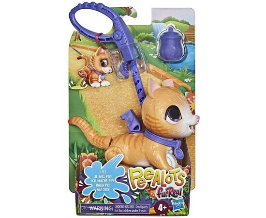 Интерактивная игрушка Hasbro FurReal Friends Peealots Котенок бежевый (E8932_E8955), изображение 3 Интерактивная игрушка Hasbro FurReal Friends Peealots Котенок бежевый (E8932_E8955), изображение 3