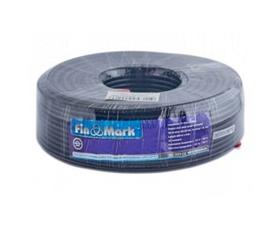 Кабель телевизионный FinMark RG-660, CCS, 100м, black (F660BV_100_black), изображение 2 Кабель телевизионный FinMark RG-660, CCS, 100м, black (F660BV_100_black), изображение 2