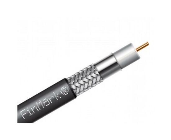 Кабель телевизионный FinMark RG-660, CCS, 100м, black (F660BV_100_black)