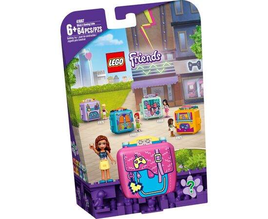 Конструктор LEGO Friends Кьюб Оливии для игр 64 детали (41667)