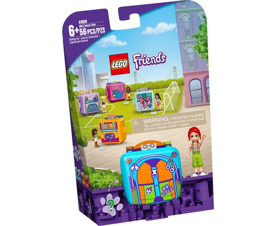 Конструктор LEGO Friends Футбольный кьюб Мии 56 деталей (41669)