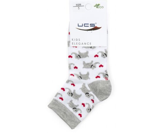 Носки UCS Socks со слониками (M0C0101-2116-3B-white), изображение 2 Носки UCS Socks со слониками (M0C0101-2116-3B-white), изображение 2