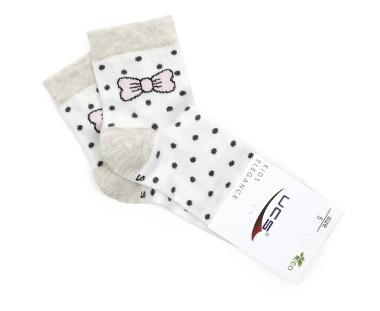 Шкарпетки UCS Socks в горошок (M0C0101-2119-1G-cream)