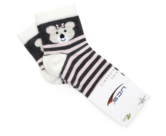 Носки UCS Socks в полоску (M0C0101-2119-1G-graypink)
