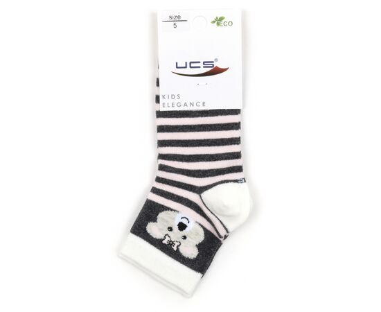 Носки UCS Socks в полоску (M0C0101-2119-3G-graypink), изображение 2 Носки UCS Socks в полоску (M0C0101-2119-3G-graypink), изображение 2