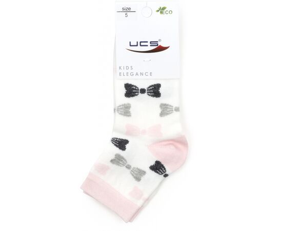 Носки UCS Socks с бантиком (M0C0101-2119-3G-pink), изображение 2 Носки UCS Socks с бантиком (M0C0101-2119-3G-pink), изображение 2