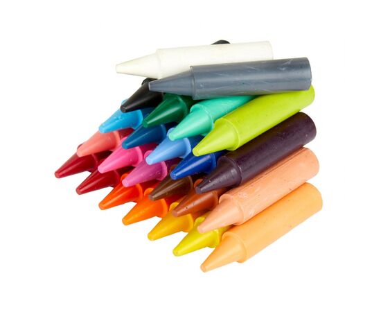 Набор для творчества Crayola Mini Kids больших восковых мелков 24 шт. (256243.112), изображение 2 Набор для творчества Crayola Mini Kids больших восковых мелков 24 шт. (256243.112), изображение 2