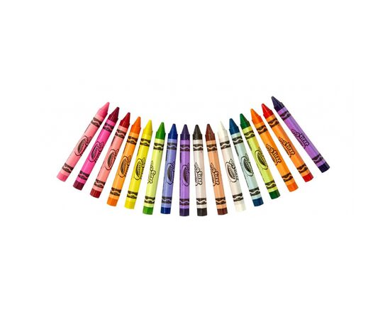 Набор для творчества Crayola Mini Kids треугольных восковых мелков 16 шт (256316.112), изображение 2 Набор для творчества Crayola Mini Kids треугольных восковых мелков 16 шт (256316.112), изображение 2