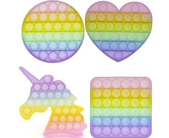 Антистресс Sibelly антистресс Pop It Heart Glow in Dark (SB-PPIT-HRT-GD), изображение 7 Антистресс Sibelly антистресс Pop It Heart Glow in Dark (SB-PPIT-HRT-GD), изображение 7
