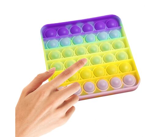 Антистресс Sibelly антистресс Pop It Square Glow in Dark (SB-PPIT-SQL-GD), изображение 3 Антистресс Sibelly антистресс Pop It Square Glow in Dark (SB-PPIT-SQL-GD), изображение 3