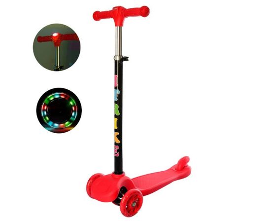 Самокат iTrike Mini BB red (BB 3-026-L red), изображение 2 Самокат iTrike Mini BB red (BB 3-026-L red), изображение 2