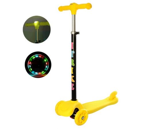 Самокат iTrike Mini BB yellow (BB 3-026-L yellow), изображение 2 Самокат iTrike Mini BB yellow (BB 3-026-L yellow), изображение 2