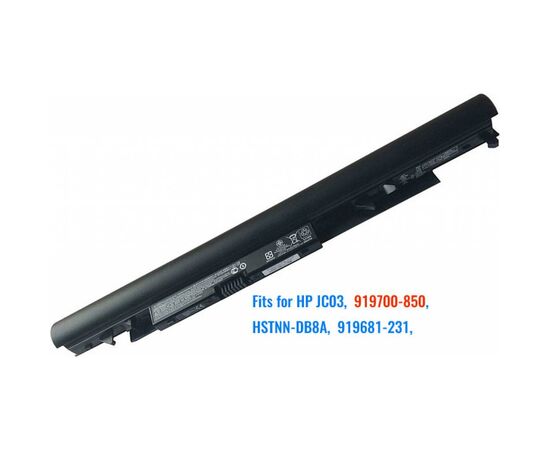 Аккумулятор для ноутбука HP 255 G6 JC03, 2850mAh (31Wh), 3cell, 11.1V, Li-ion (A47319), изображение 2 Аккумулятор для ноутбука HP 255 G6 JC03, 2850mAh (31Wh), 3cell, 11.1V, Li-ion (A47319), изображение 2