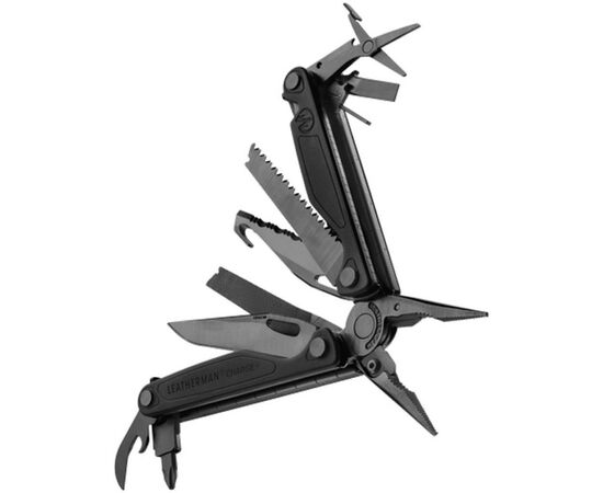 Мультитул Leatherman Charge Plus Black, синтетич. чехол, карт. кор., метрич. биты (832601), изображение 2 Мультитул Leatherman Charge Plus Black, синтетич. чехол, карт. кор., метрич. биты (832601), изображение 2