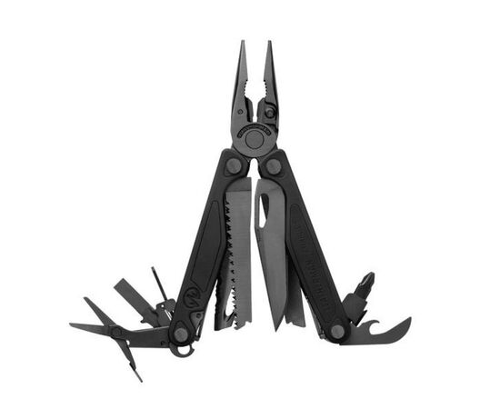 Мультитул Leatherman Charge Plus Black, синтетич. чехол, карт. кор., метрич. биты (832601)