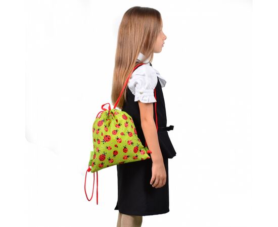 Сумка для обуви 1 вересня SB-02 Ladybug (556765), изображение 3 Сумка для обуви 1 вересня SB-02 Ladybug (556765), изображение 3