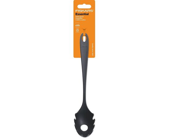 Ложка поварская Fiskars Essential для спагетти 28.5 см (1023805), изображение 2 Ложка поварская Fiskars Essential для спагетти 28.5 см (1023805), изображение 2