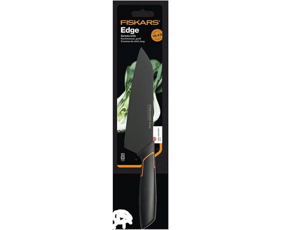 Кухонный нож Fiskars Santoku Edge 17 см Black (1003097), изображение 2 Кухонный нож Fiskars Santoku Edge 17 см Black (1003097), изображение 2