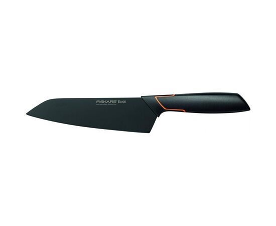 Кухонний ніж Fiskars Santoku Edge 17 см Black (1003097)