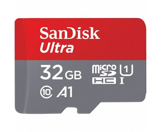 Карта памяти SanDisk 32GB microSDHC class 10 UHS-I A1 Ultra (SDSQUA4-032G-GN6MN)