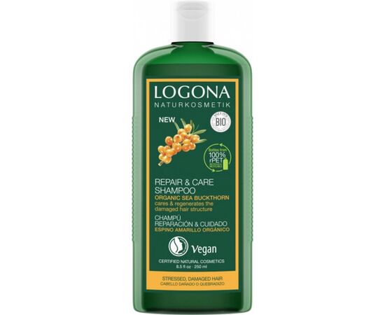 Шампунь Logona реконструктор волосся Обліпиха 250 мл (4017645044289)