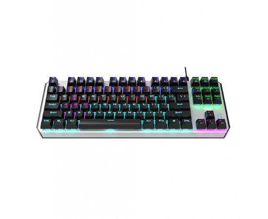 Клавиатура Aula Aegis Mechanical Keyboard EN/RU Blue switch (6948391240282), изображение 4 Клавиатура Aula Aegis Mechanical Keyboard EN/RU Blue switch (6948391240282), изображение 4