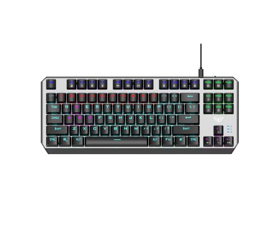 Клавиатура Aula Aegis Mechanical Keyboard EN/RU Blue switch (6948391240282)