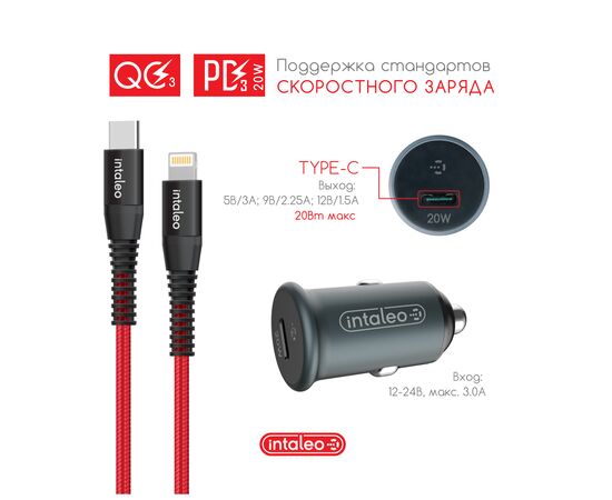Зарядное устройство Intaleo CCGQPD120L (1283126509964), изображение 6 Зарядное устройство Intaleo CCGQPD120L (1283126509964), изображение 6