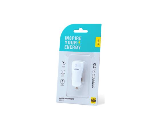 Зарядное устройство Piko CC-312 2USB 3.1A (1283126477546), изображение 2 Зарядное устройство Piko CC-312 2USB 3.1A (1283126477546), изображение 2