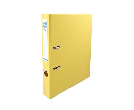 Папка - регистратор Donau А4, 2 rings, ширина50, PREMIUM yellow (3955001PL-11)
