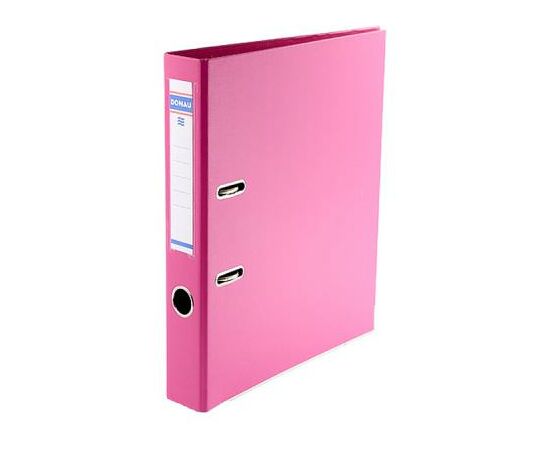Папка - реєстратор Donau А4, 2 rings, ширина50, PREMIUM pink (3955001PL-30)