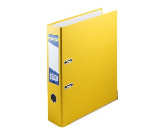Папка - реєстратор Buromax А4, 70мм, JOBMAX PP, yellow, built-up (BM.3011-08c)