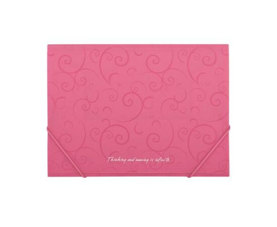 Папка на резинках Buromax А4, BAROCCO, pink (BM.3914-10)
