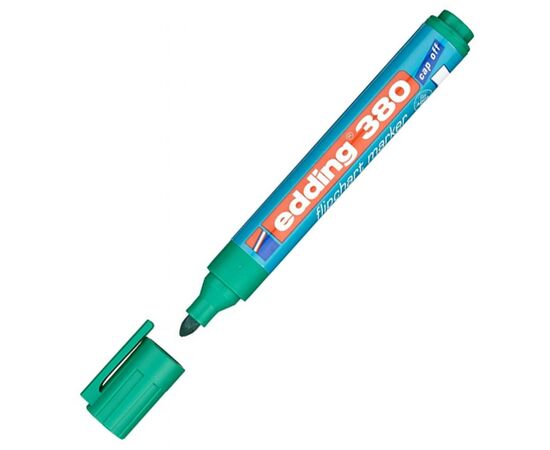 Маркер Edding Flipchart e-380 1,5-3 мм, round tip, green (380/04)