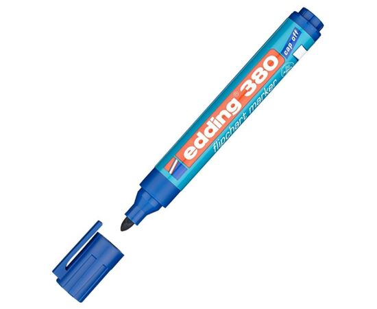 Маркер Edding Flipchart e-380 1,5-3 мм, round tip, blue (380/03)
