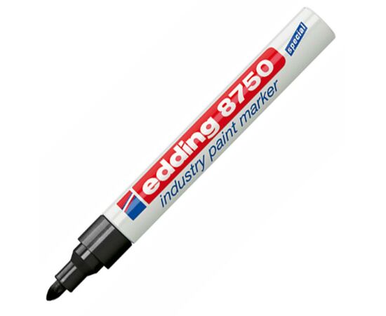 Маркер Edding Industry Paint e-8750 2-4 мм(for dusty surfaces) black (8750/01)