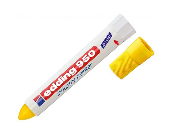 Маркер Edding Industry Painter e-950 10мм(rough surfaces) yellow (950/05)